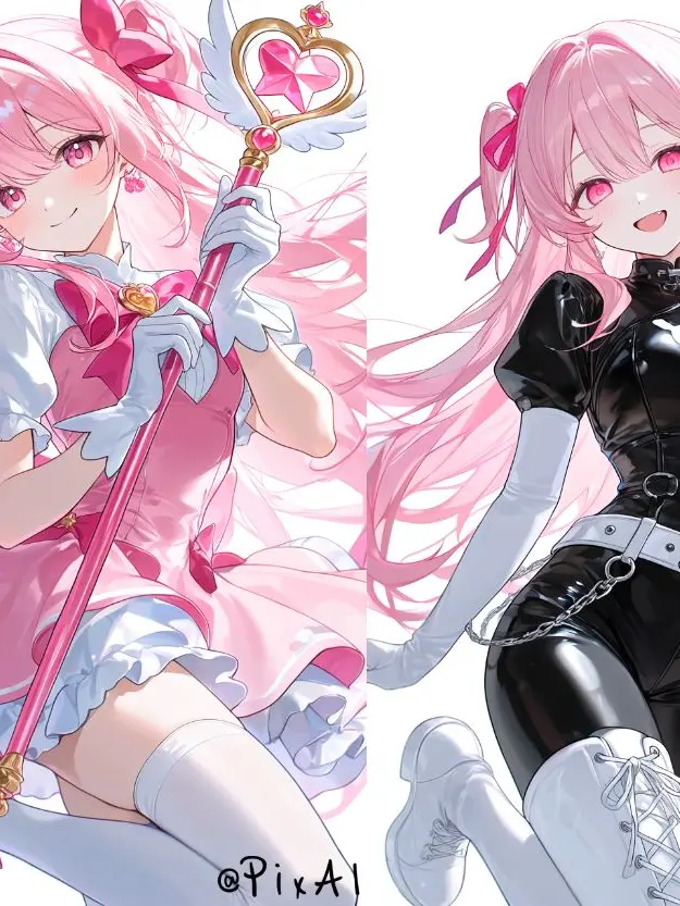 marugeritayosuga의 君が好きすぎて悪堕ちした魔法少女達