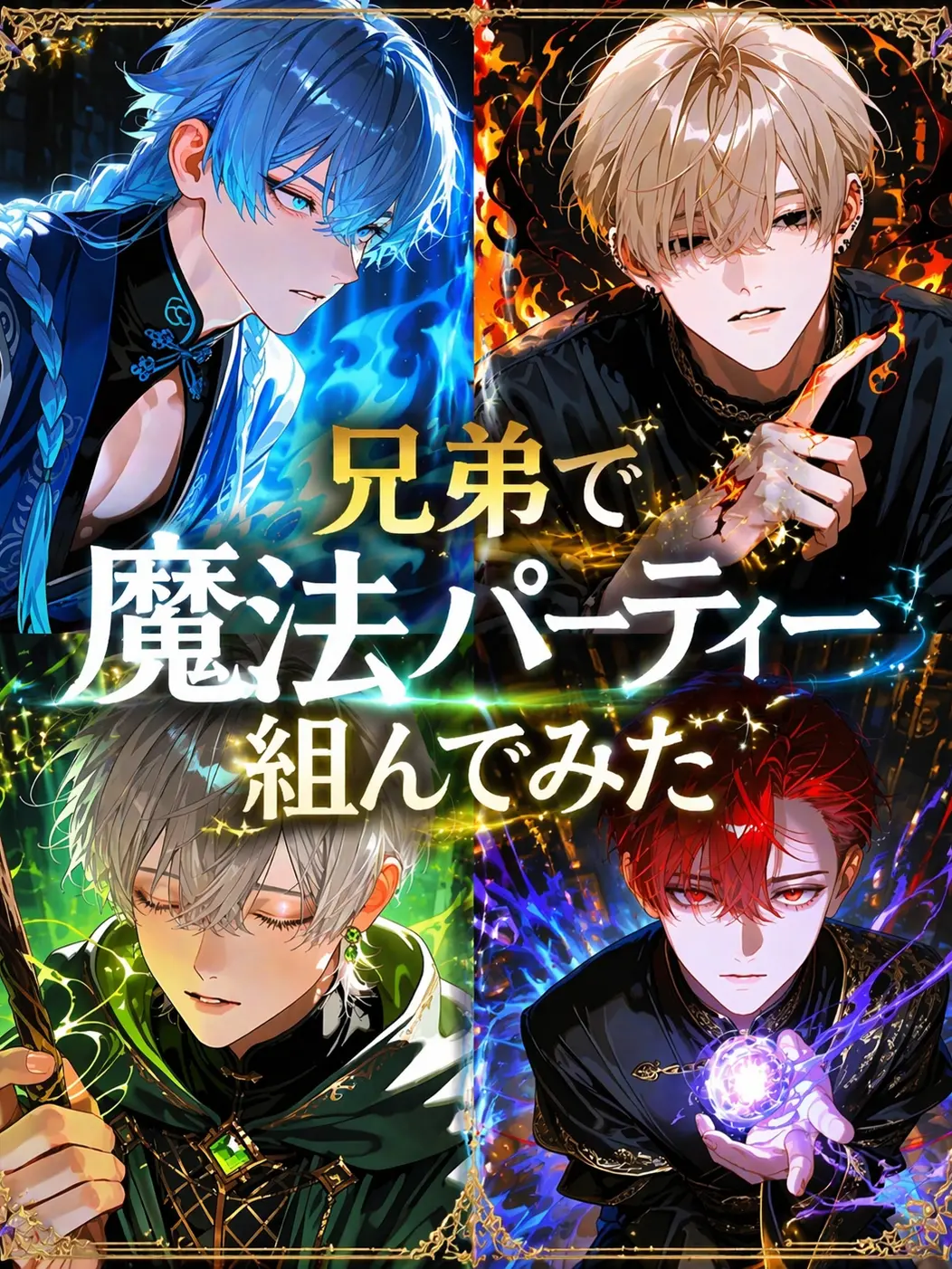 hoda_kk2의 兄弟で魔法パーティー組んでみた