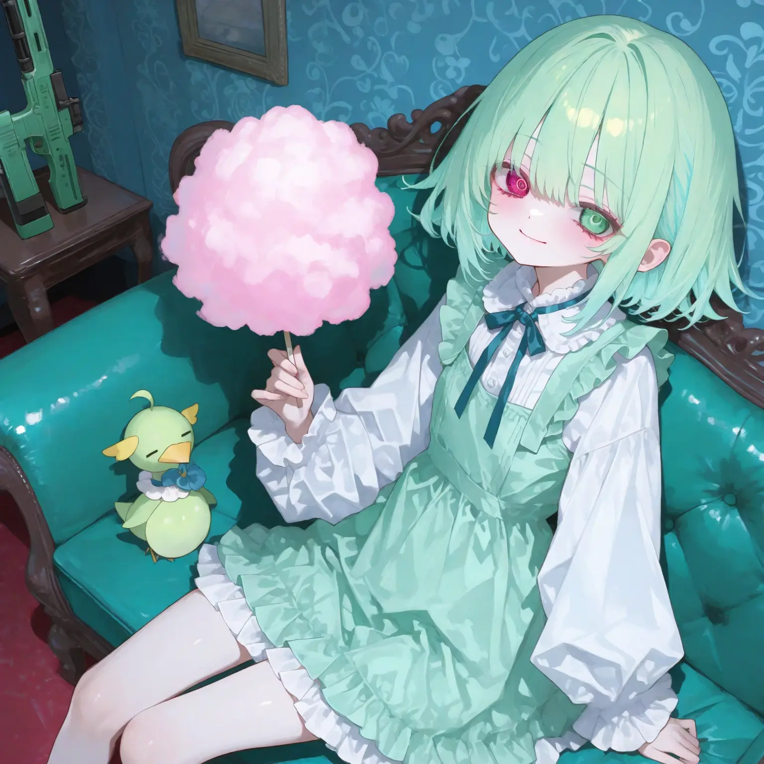 BrightAura2487의 殺し屋と、わたあめを創造する少女