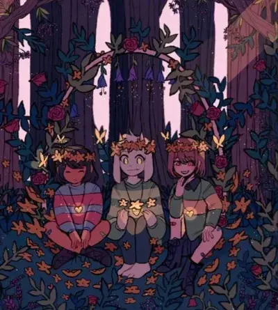 IdleRelax9704의 Asriel Frisk n Chara