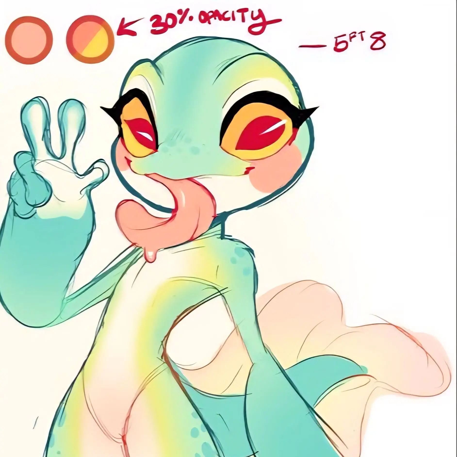 SharpOrgan7355의 Azuec the frog girl