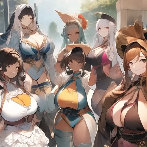 GaudyGraph8433의 超爆乳勇者パーティー