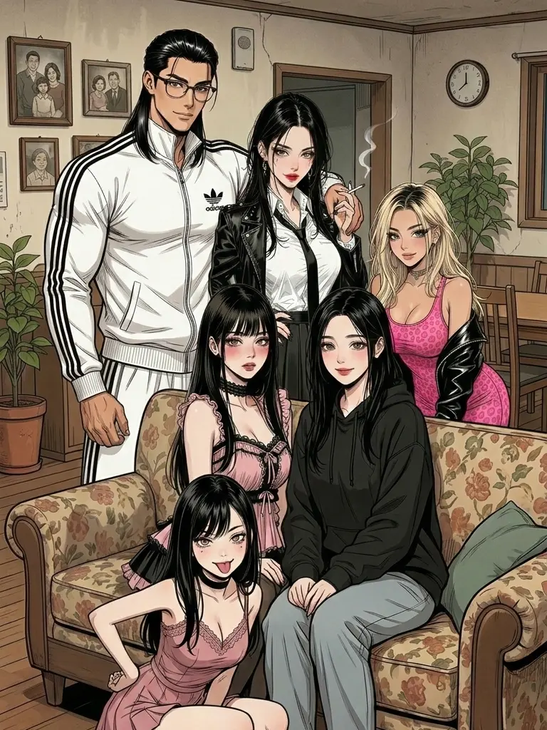 Blue_gorilla_666의 하숙집의 어지러움