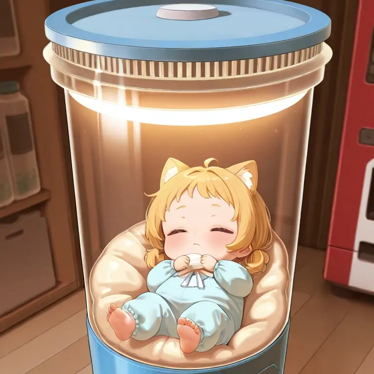 2038의 실험체 아기 수인