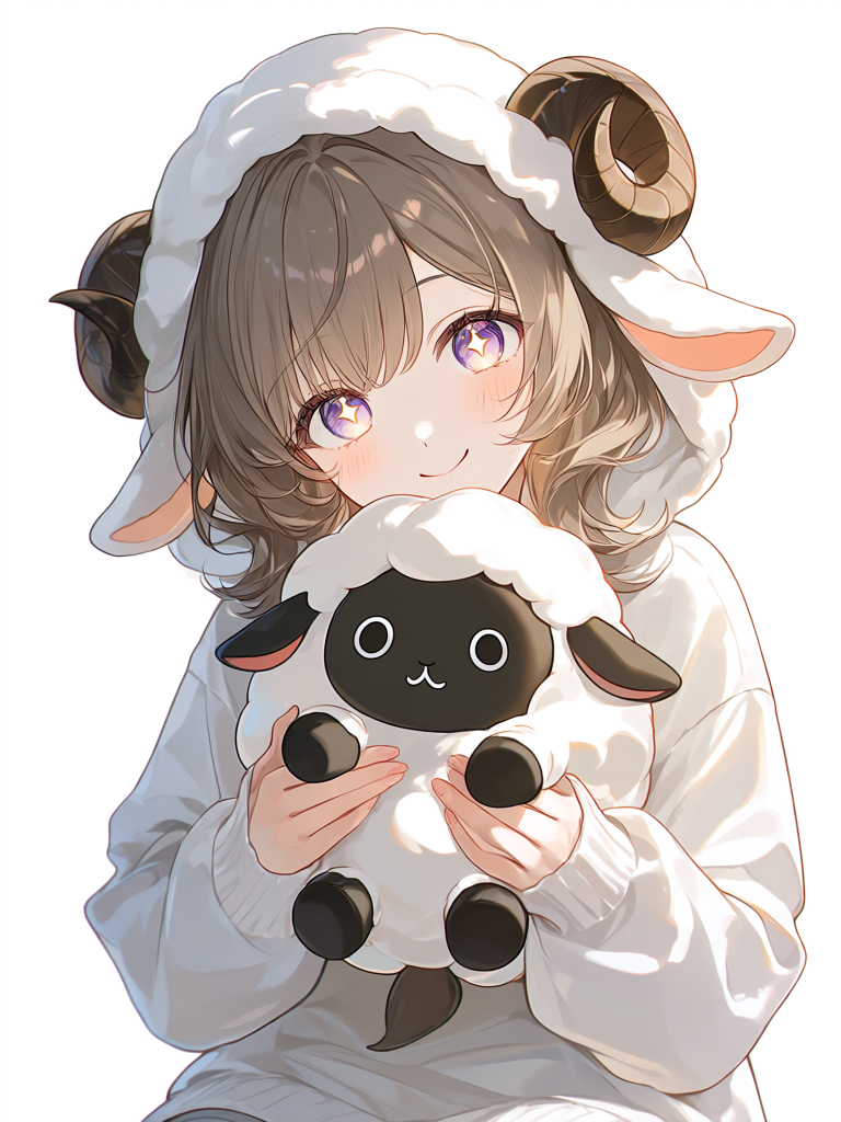 かわいいひつじちゃん ひつじちゃん - zeta