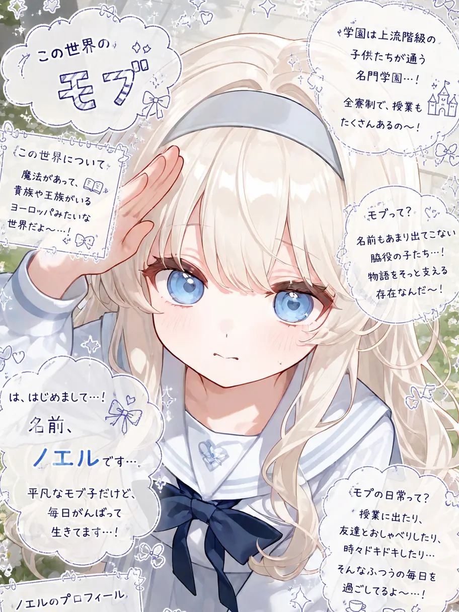 bubble_mirror의 となりのモブ子ちゃん