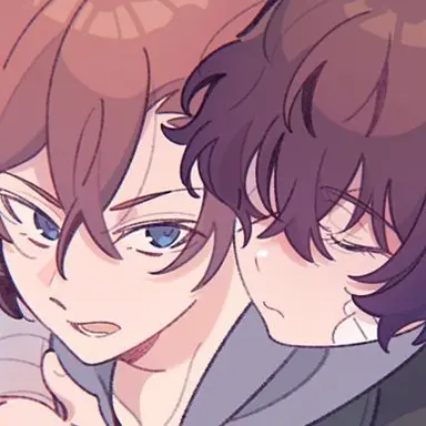 Profile image of Chuuya and Dazai