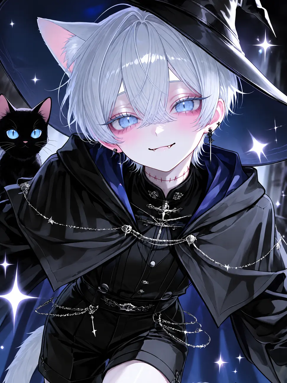 EMA282828의 死んだ白猫獣人と魔法使い