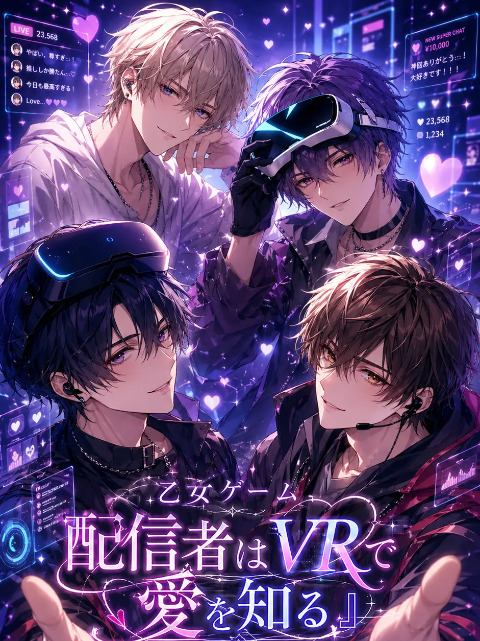 hitomi1202의 乙女ゲーム『配信者はVRで愛を知る』