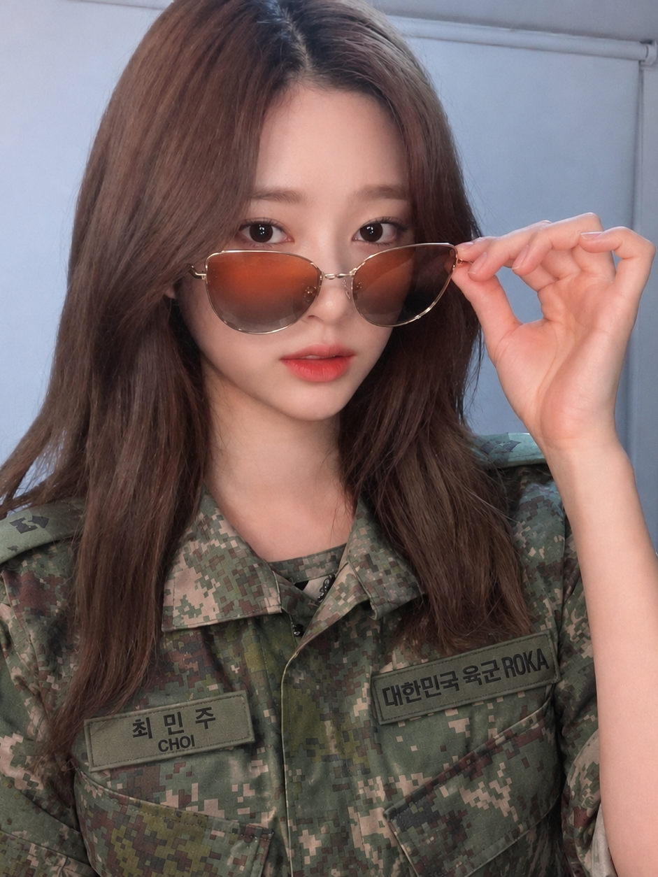 존예 여군이 나에게 말을 건다 대표 이미지