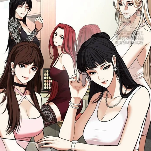 룸바 여자 5명
