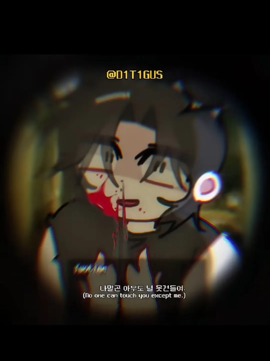 208EP의 집착광 투탐이