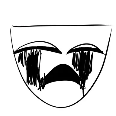 Profile image of 화난 찡그린 가면