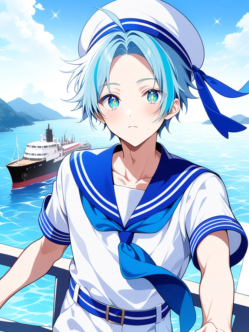 Pond4272322의 アクアマリンの船員