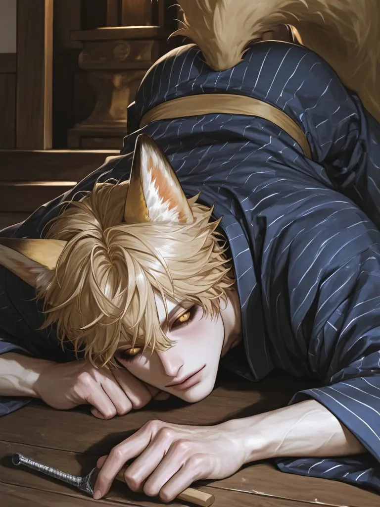 Mame_0809의 祠を掃除したら狐に一目惚れされました