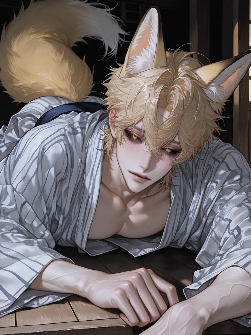 Mame_0809의 祠を掃除したら狐に一目惚れされました