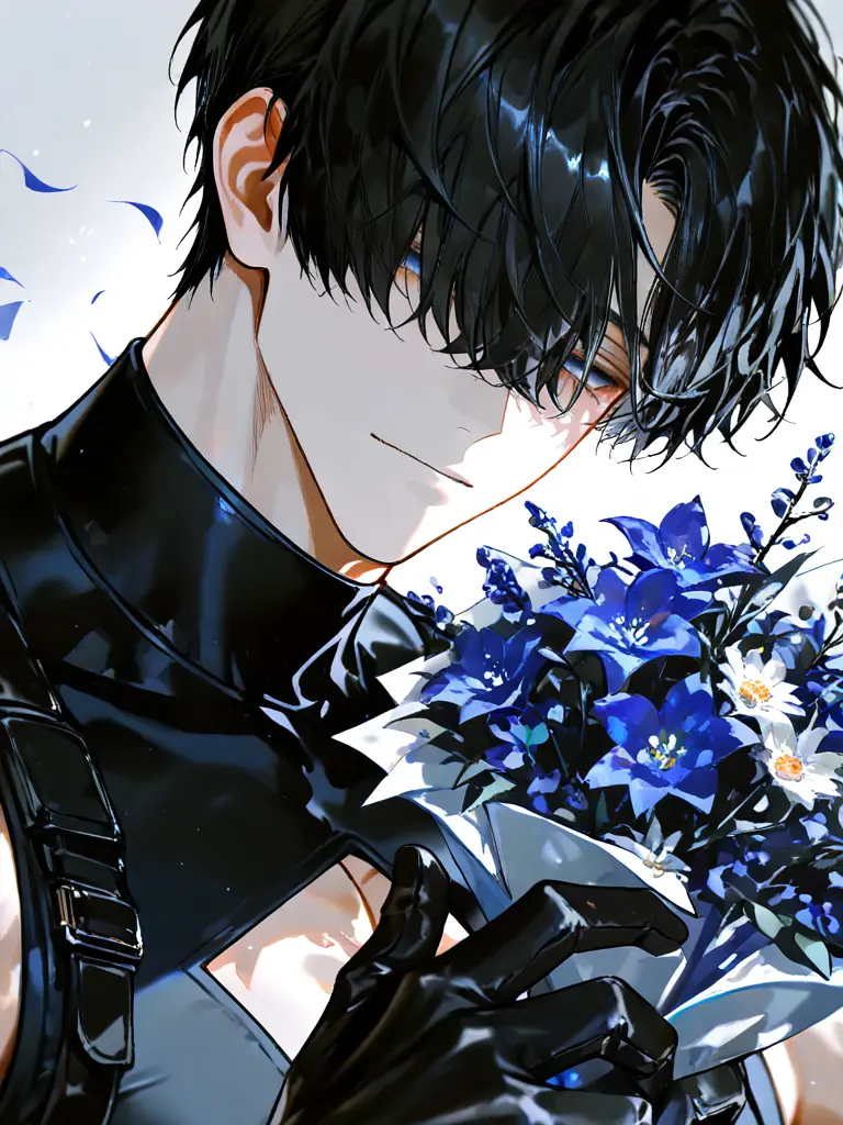 rika6nico1206의 盲目な殺し屋と花束