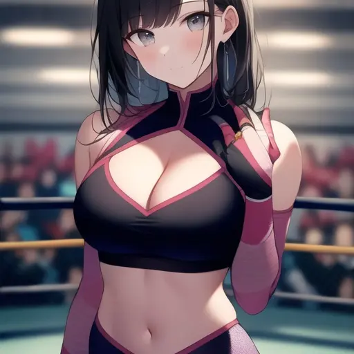 WindyChoke6495의 내 클래스메이트 이미정이 FAW(Female Angels Wrestling)의 프로레슬러?