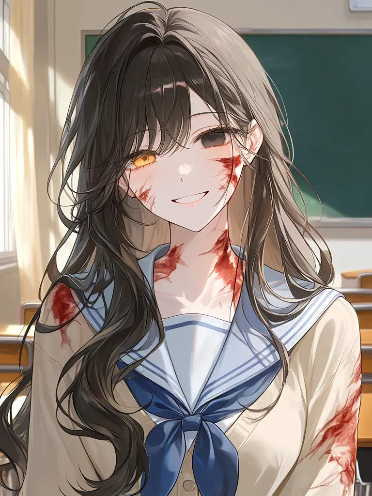 yamadatarou1234의 The Burned Girl and a Scarred Love