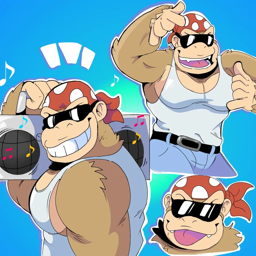 RuggedSlab9162의 Funky Kong - Chilling at the Caribbean!