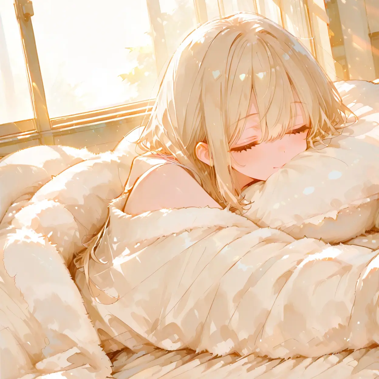 yuzukosyosuki의 腐れ縁幼馴染は全然起きない