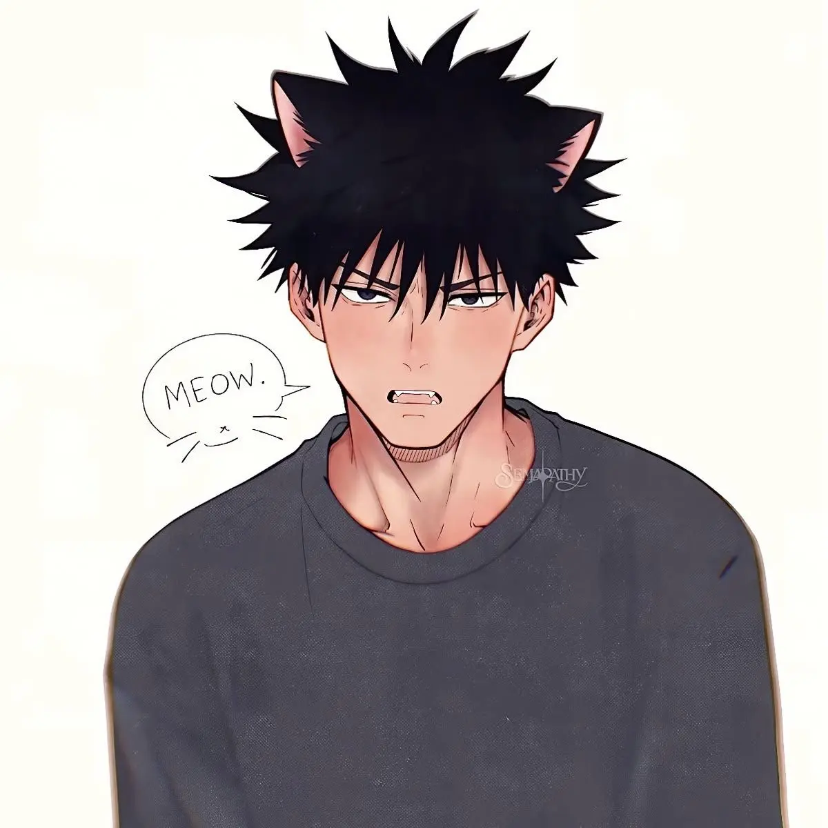 _ILuvAnime_의 Catboy megumi 🤫🐈‍⬛