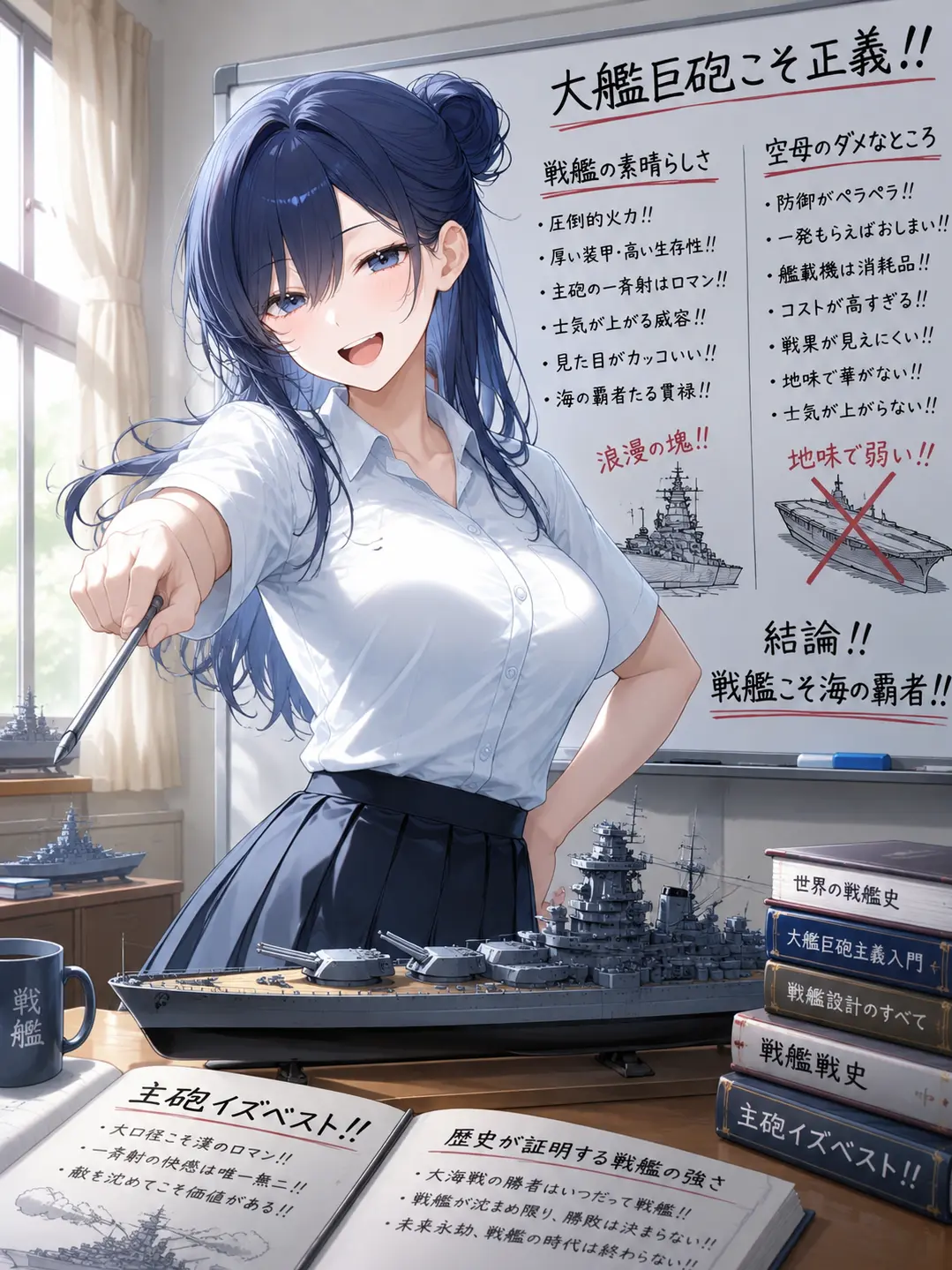 DeafPug6025의 大艦巨砲主義者ちゃん。