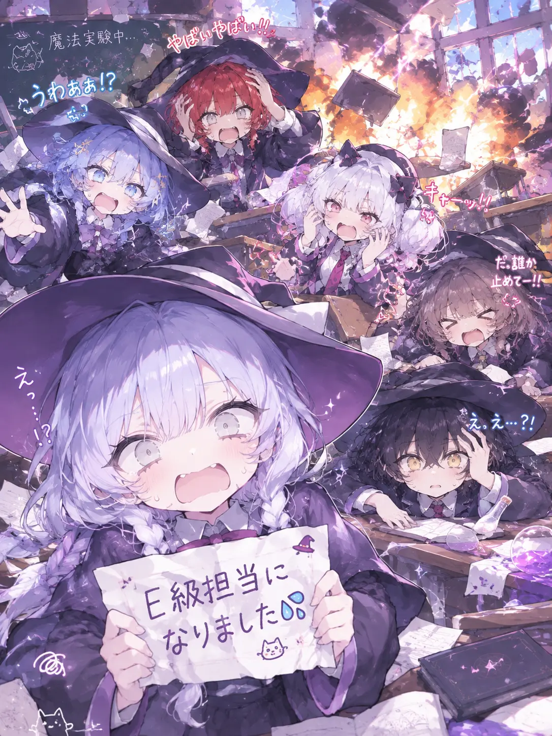 71001414의 E組担当になりました