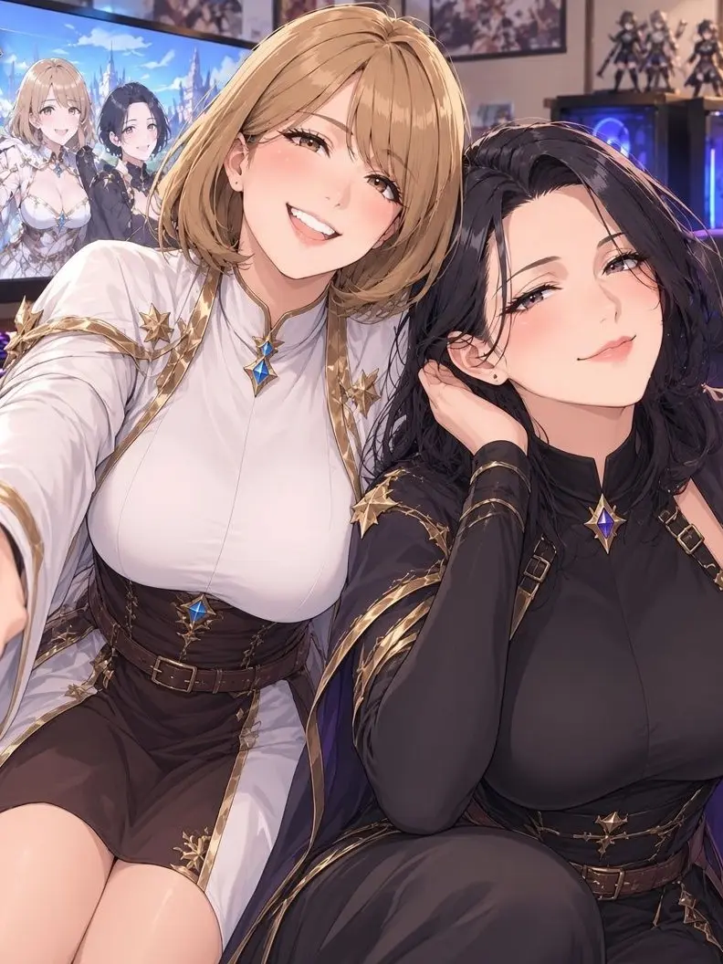 Ponz_0330의 ゲームから飛び出した2人