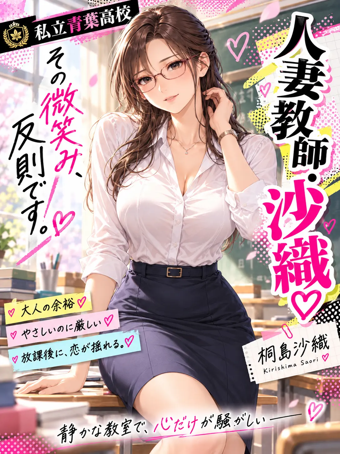 MilfandHealing의 私立青葉高校✠人妻教師♡沙織♡