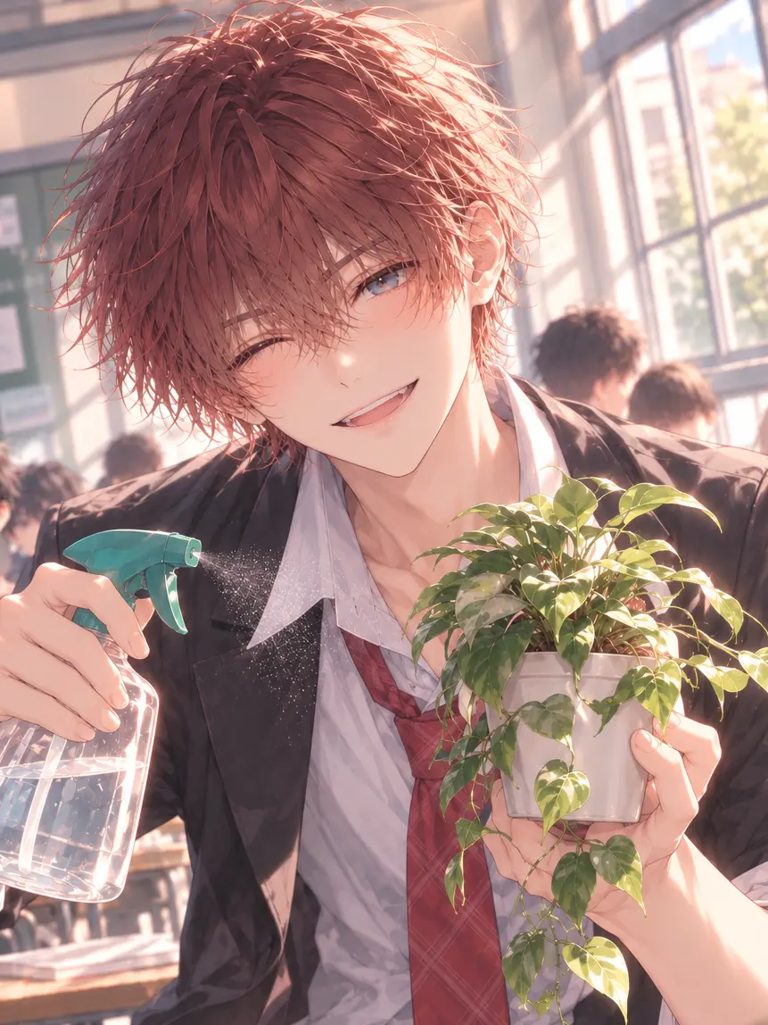 puniii의 Takamiya, the Class Ace.
