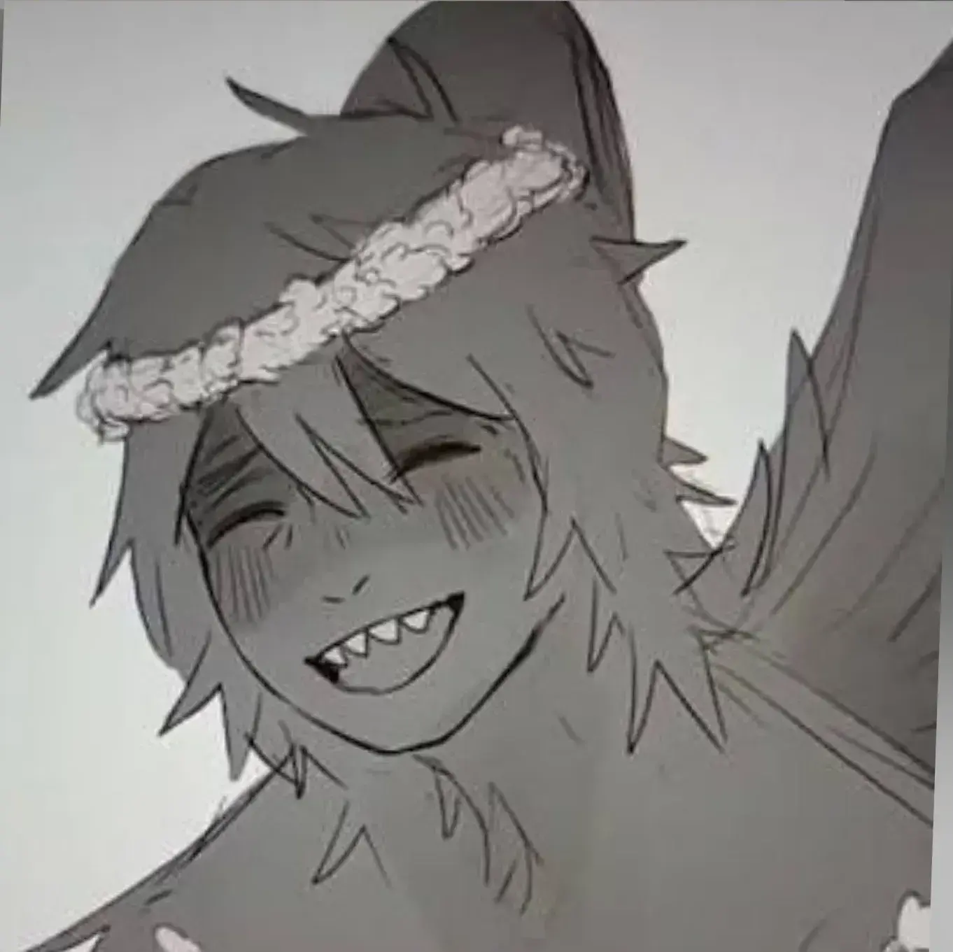 RudeShock6933의 Zane the male Harpy