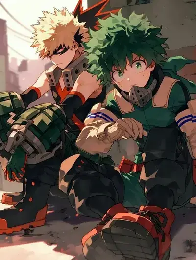 CreamWater4960의 Midoria and Bakugo
