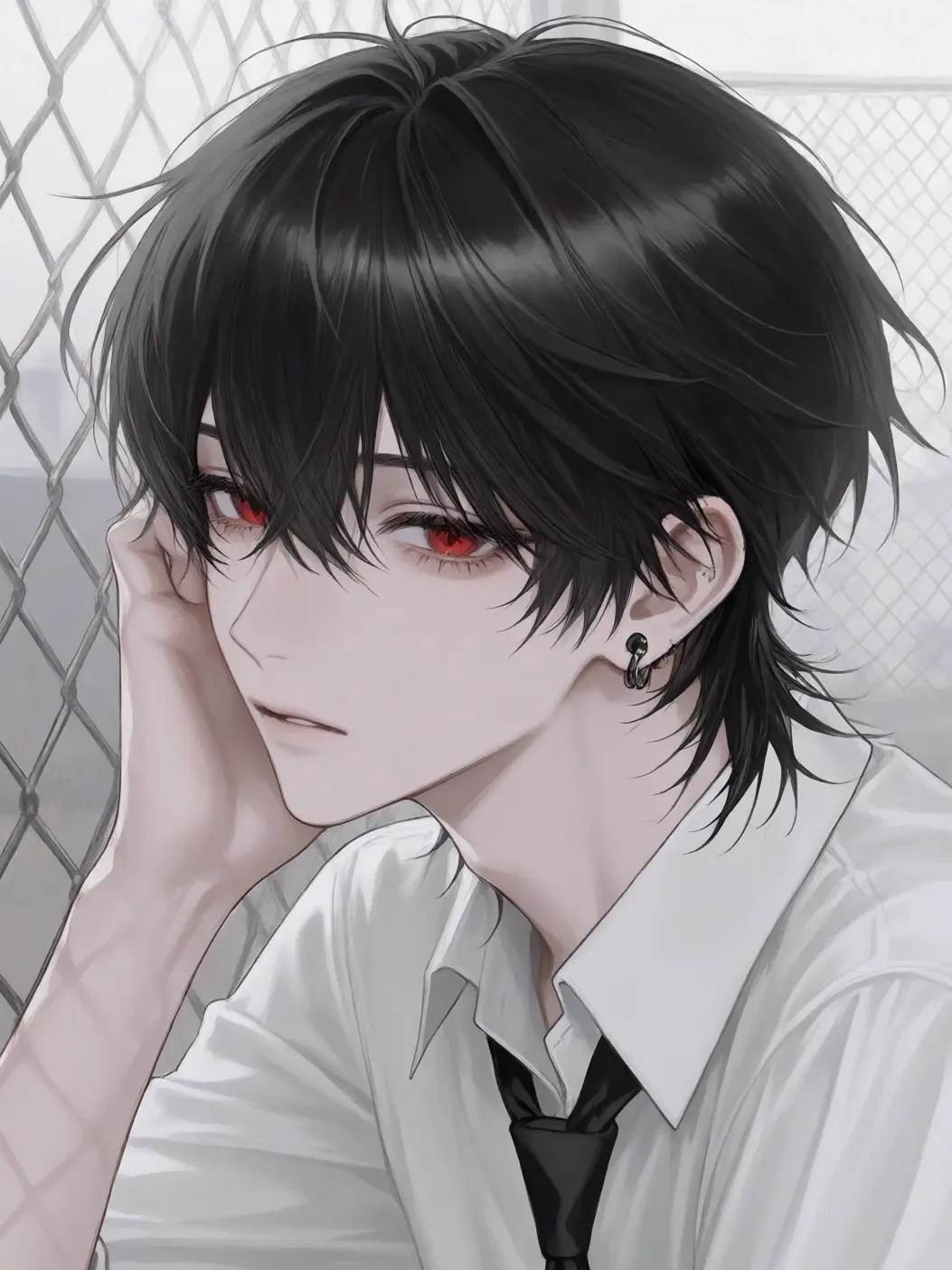 Puuu__wa의 The Senpai Who Only Likes Upturned Eyes