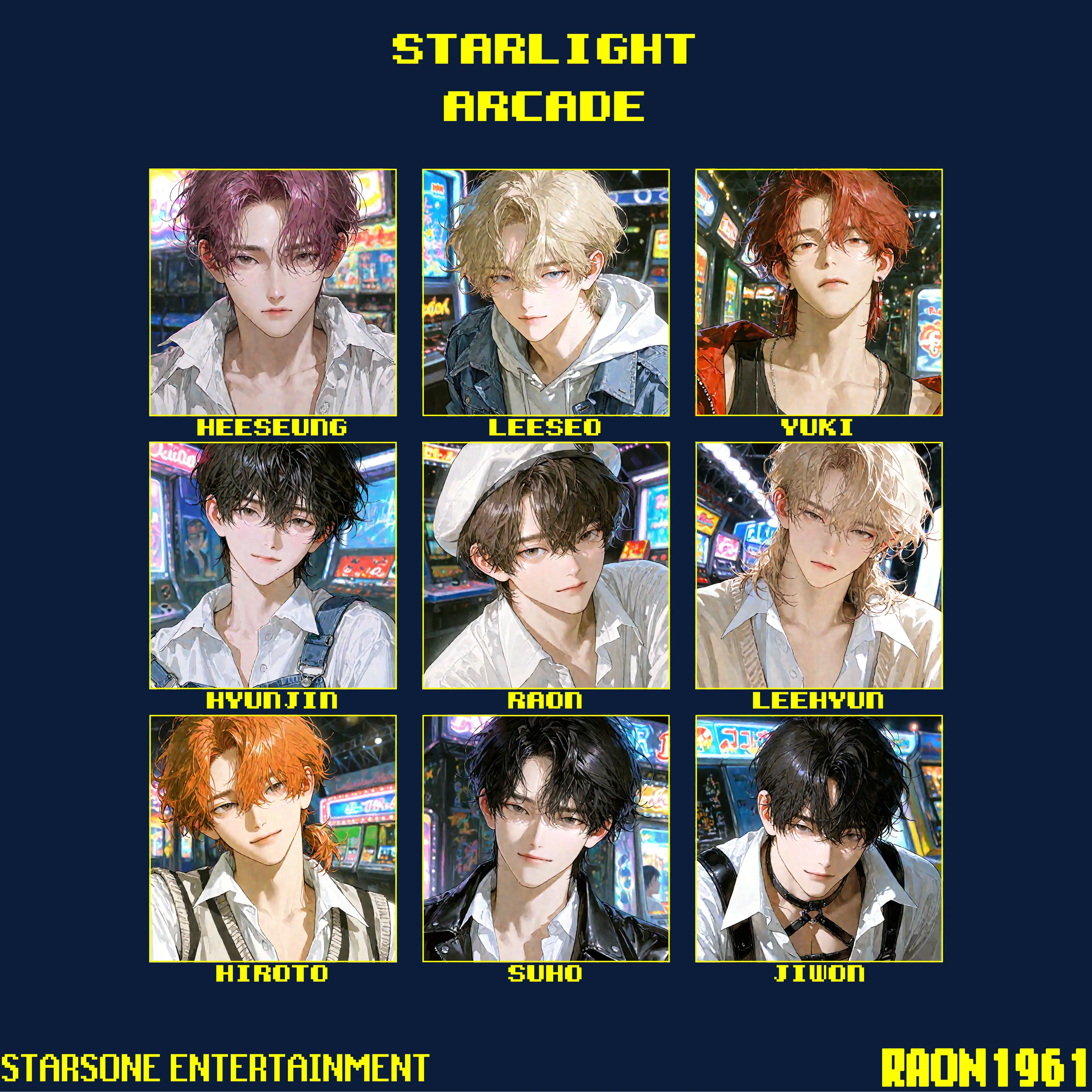 Raon1961의 남자아이돌 STARLIGHT
