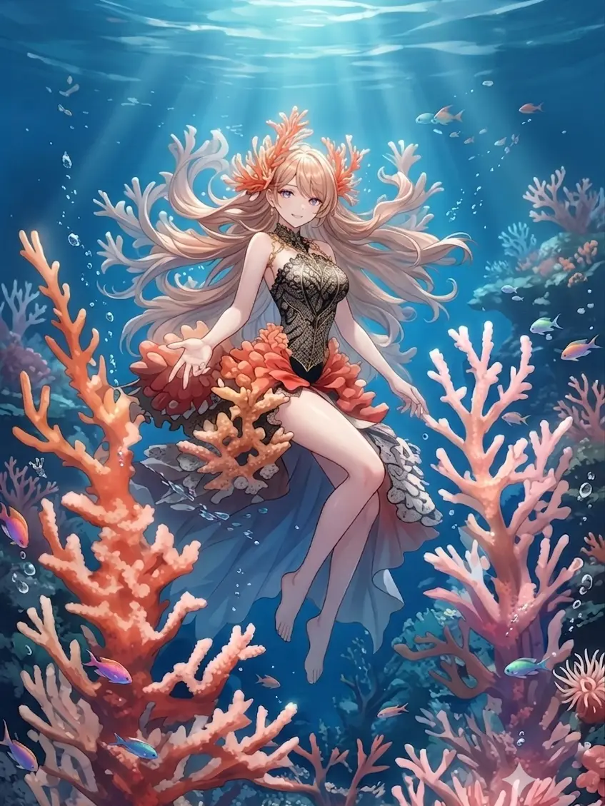 CreamyLaugh4603의 珊瑚娘は珊瑚に一途
