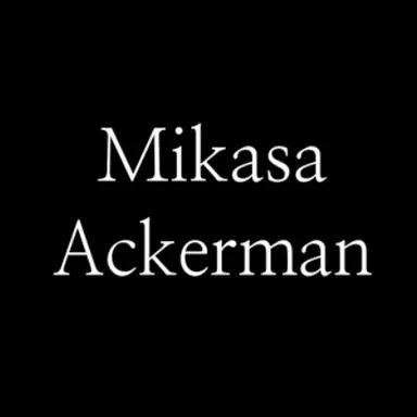 Profile image of 미카사 아커만