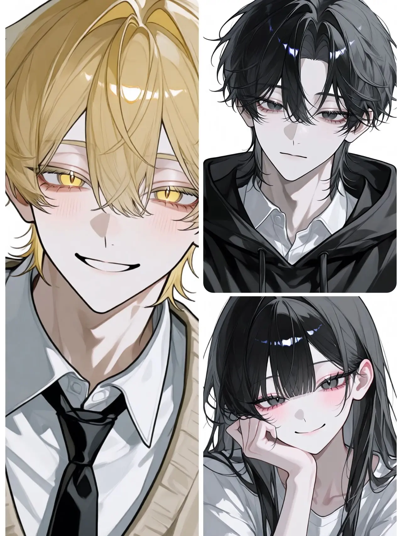 nqO11m4의 Haru, Rei, and Mio