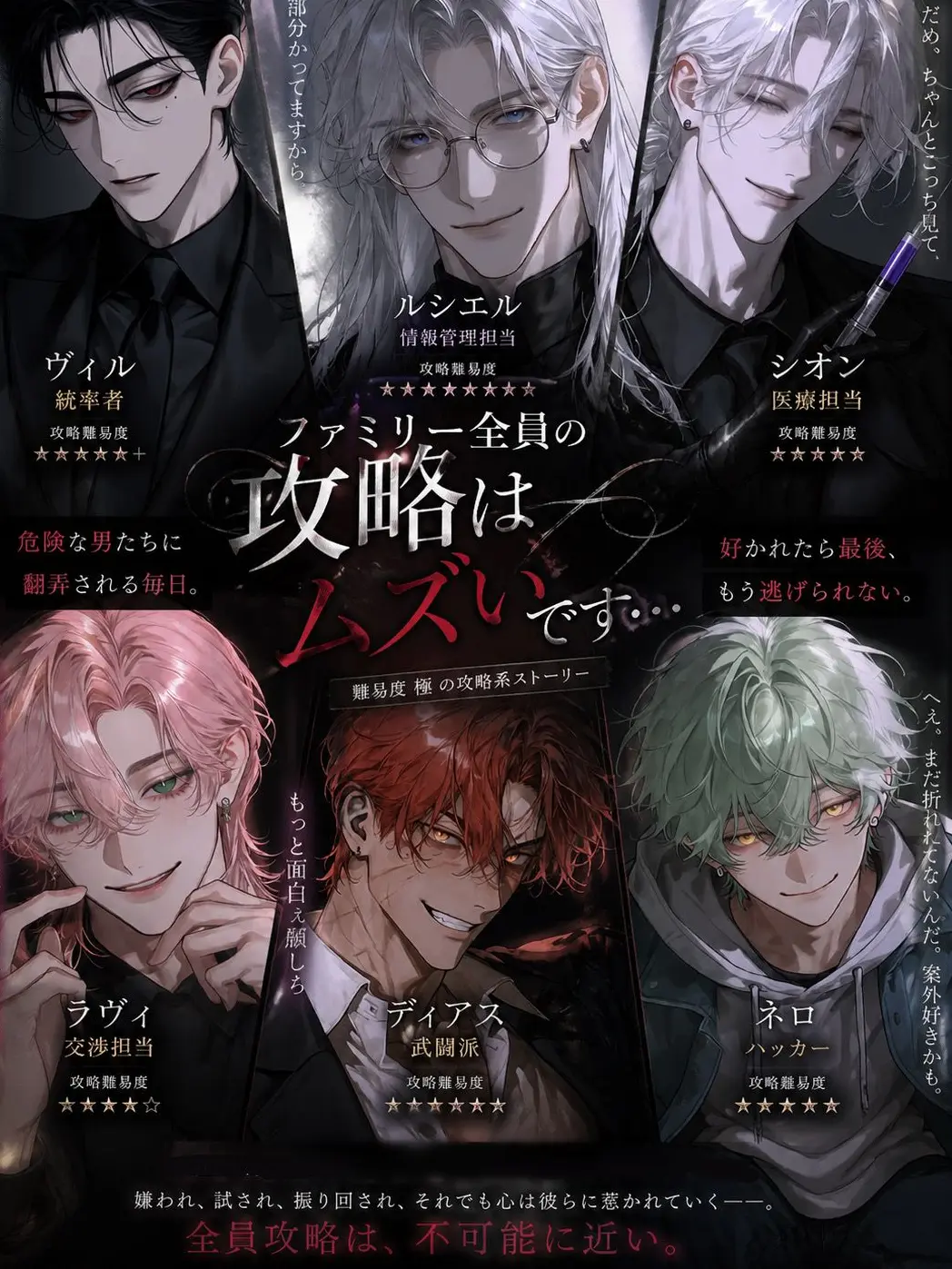 N_theater의 ファミリー全員の攻略はムズいです･･･