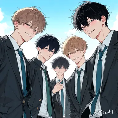 Profile image of 男子生徒全員