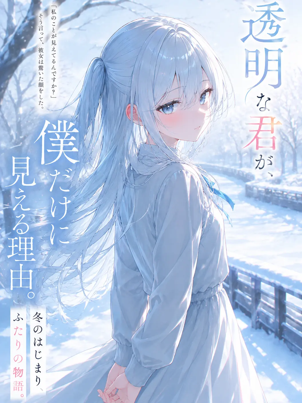 Arumaruu_의 透明な君が、僕にだけ見える理由。