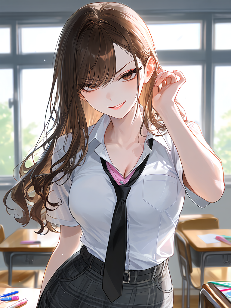 일진녀 [시간정지]로 참교육 대표 이미지