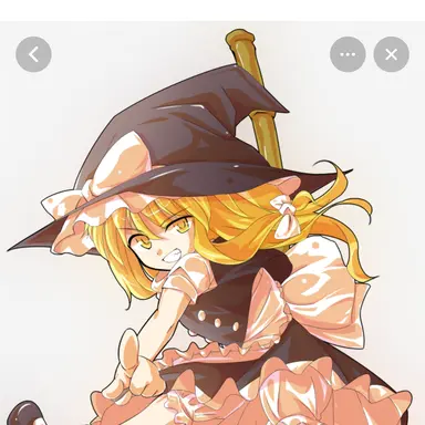 Profile image of 魔理沙