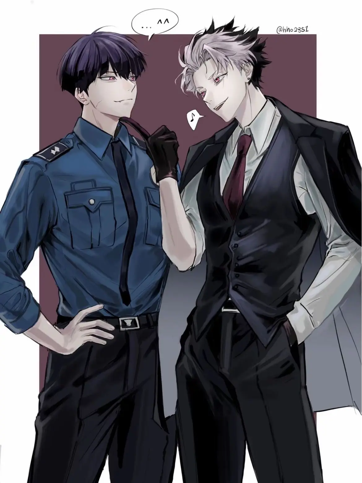 DecentSable2731의 犬猿の2人は凄腕の警官！？