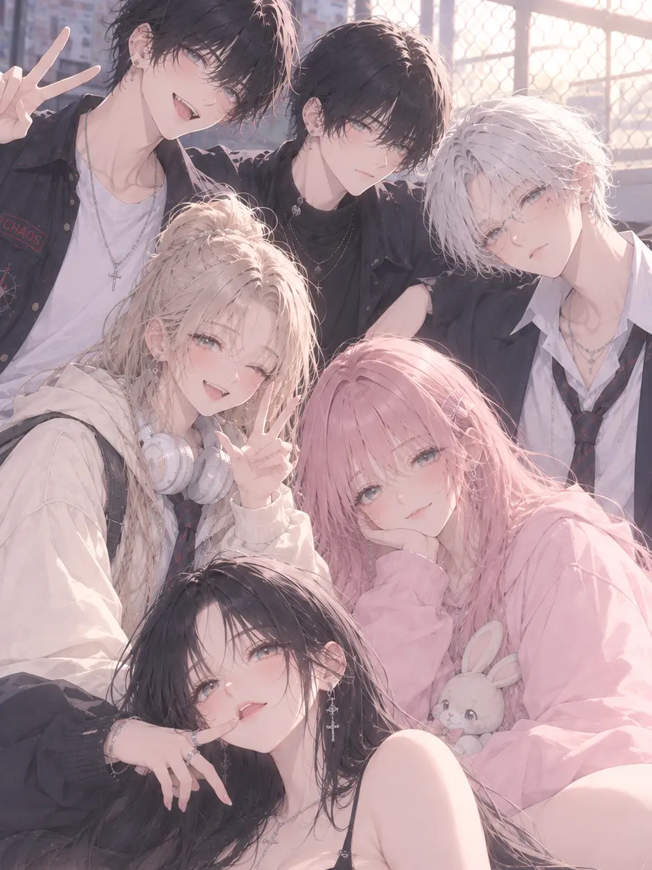 Dopamine_Overdose의 Mixed Group School Trip (User M/F + Loser)