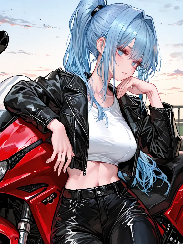 Michalle의 '새로운 그림체 실험용 캐릭터'