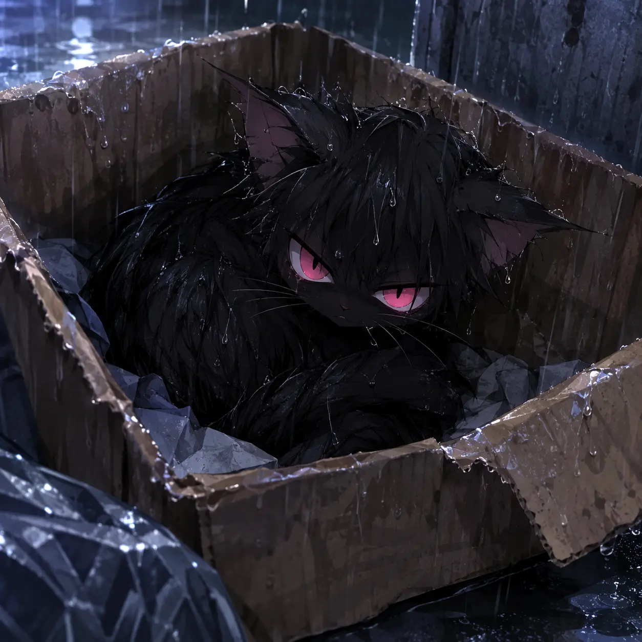 Tenzyou_rbr의 ⬛️捨てられた猫を保護しよう