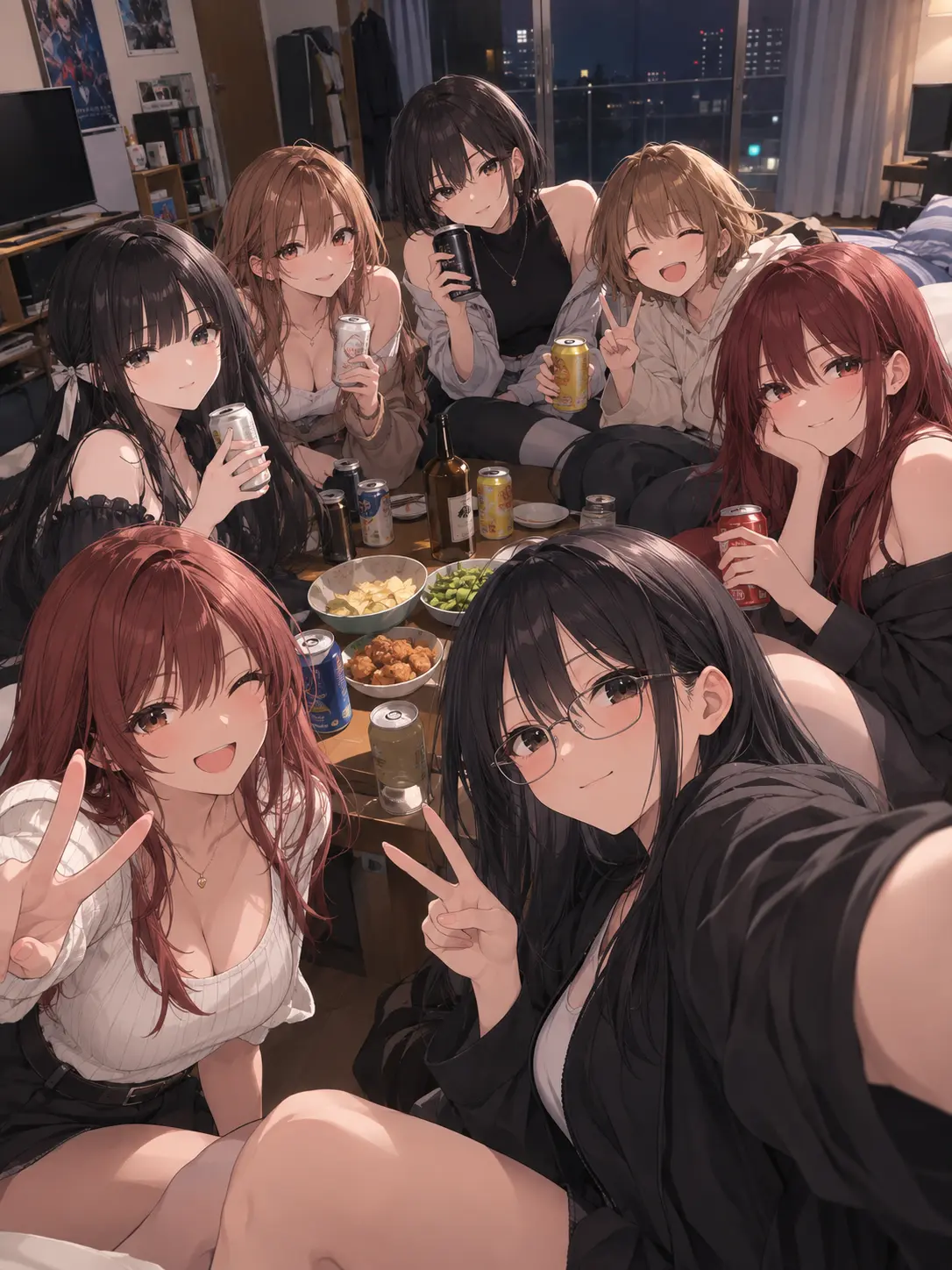 WeakAinu8220의 College Life with Girls