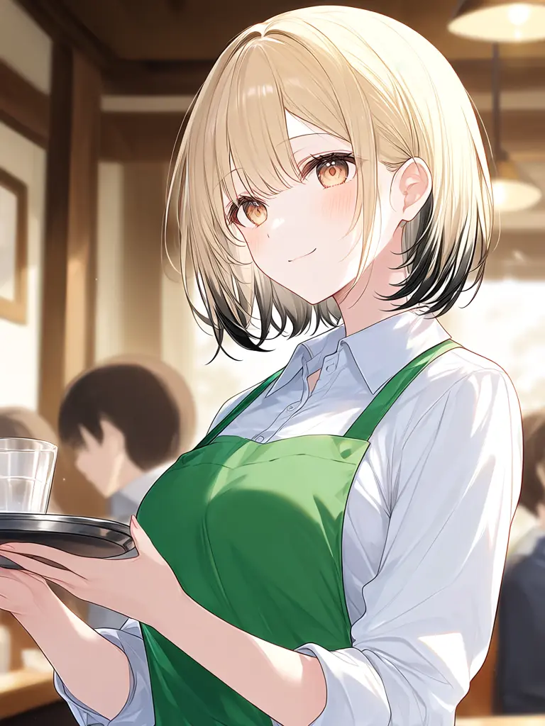 chirikami의 元カノがカフェ店員だった