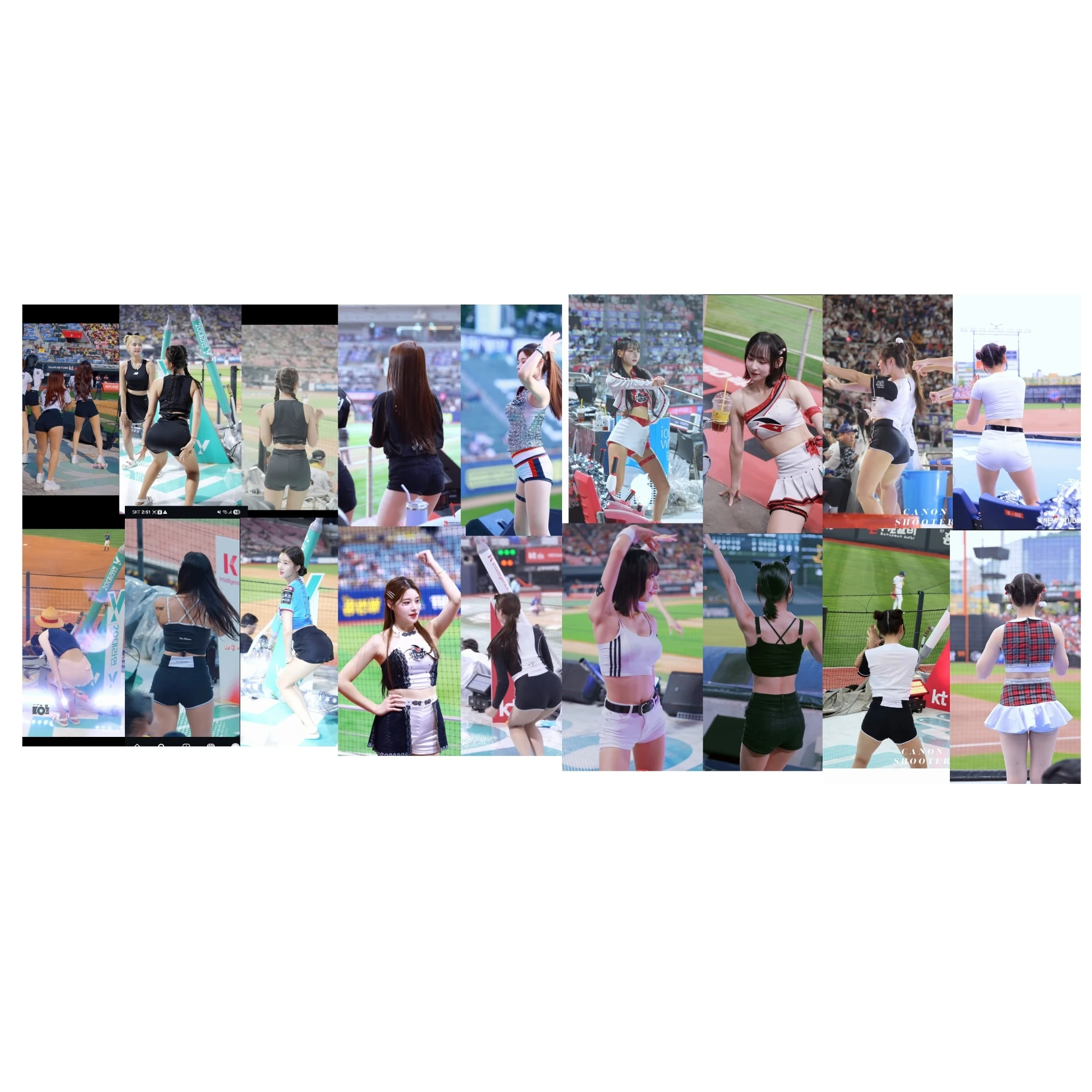 Kt위즈 치어리더